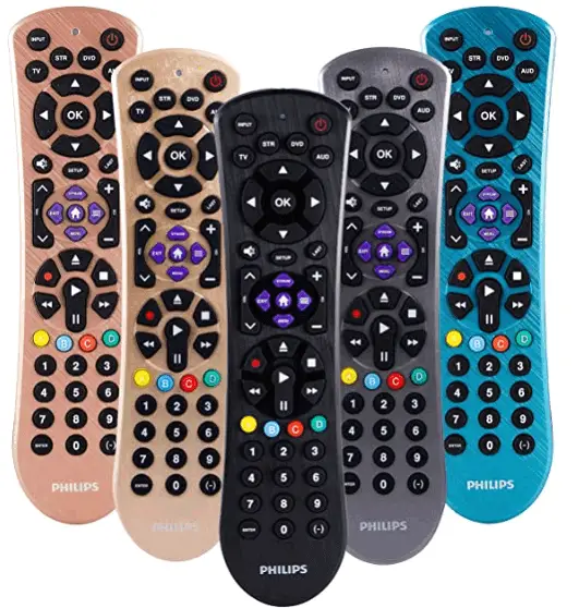 philips tv codes for universal remote